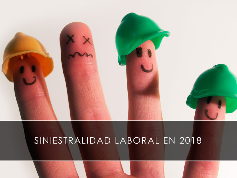 siniestralidad laboral en 2018