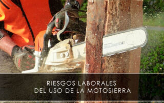 Riesgos laborales del uso de la motosierra - Novagés