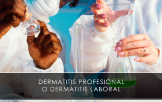 Dermatitis profesional o dermatitis laboral - Novagés