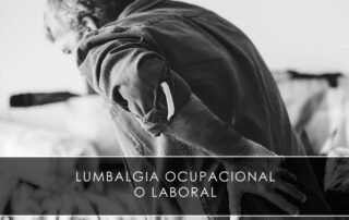 Lumbalgia ocupacional o laboral - Novagés