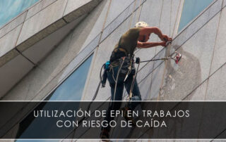 utilización de EPI en trabajos con riesgo de caída de altura - Novagés