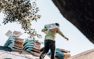 Riesgos laborales de trabajos en cubiertas - Novagés