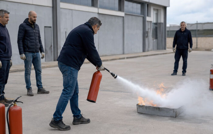 Curso de extinción de incendios para empresas - Novagés